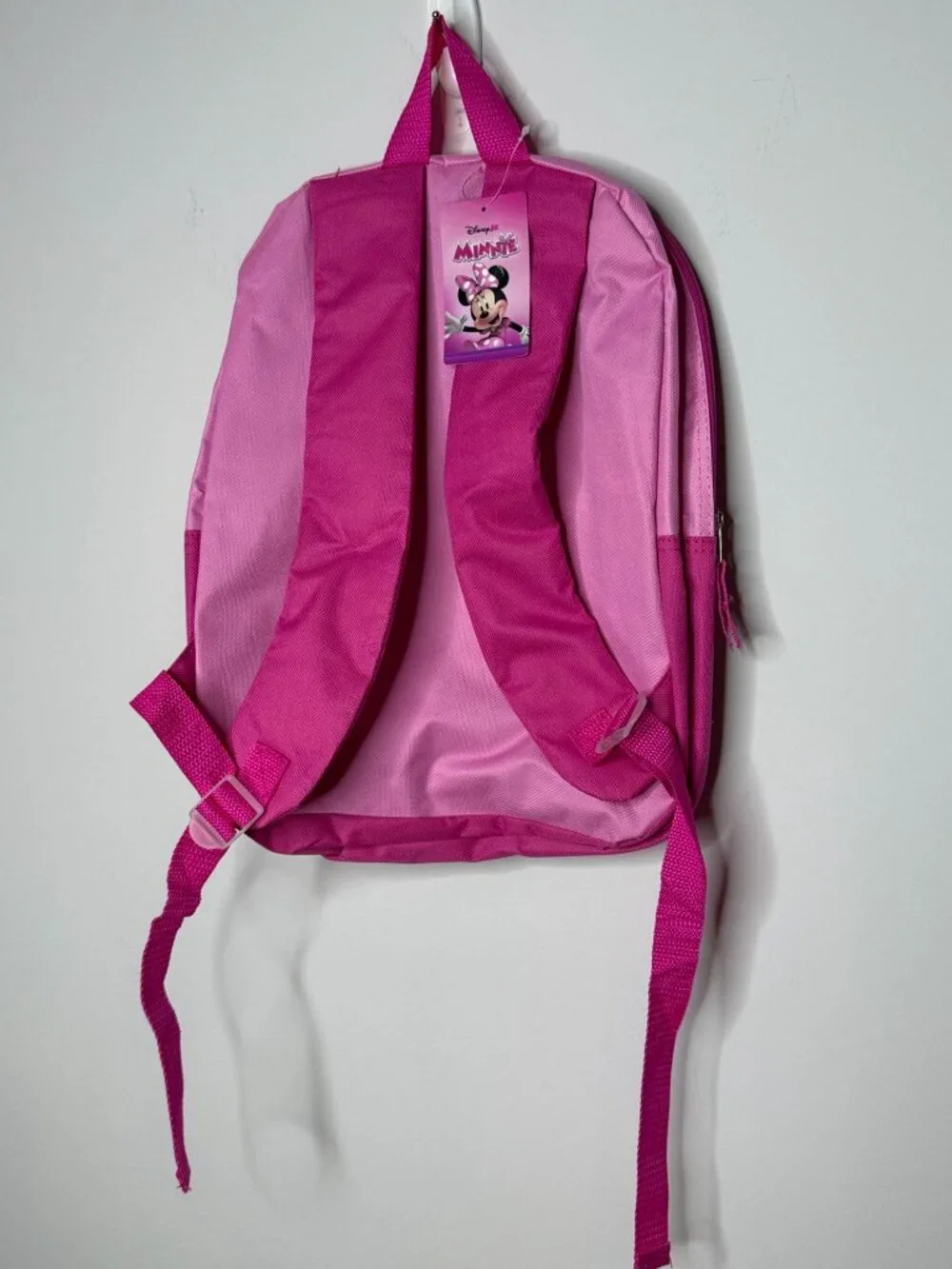 Disney Minnie Mouse Figaro Pink Kids Backpack NWT